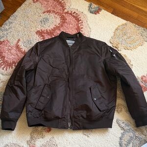 Levi's Dark Brown Men's Bomber Jacket